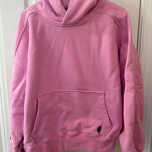 Free People Pink Hoodie